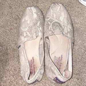 Womens bobs memory foam dress shoes